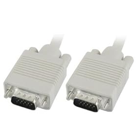 SVGA/VGA PC MONITOR VGA LEAD/CABLE MALE TO MALE M-M 1.5m