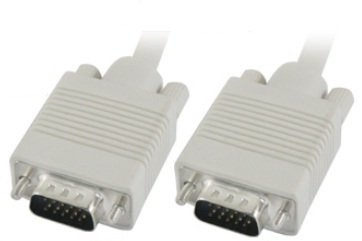 SVGA/VGA PC MONITOR VGA LEAD/CABLE MALE TO MALE M-M 1.5m