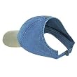 Otto Caps - Washed Pigment Dyed Cotton Twill Ponytail Low Profile Pro Style Caps