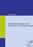 Internationaler Vergleich Der Wirksamkeit Von Null-defizit-regeln