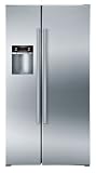 Bosch KAD62V75 Side by Side / A++ / Kühlen: 385 L / Gefrieren: 177 L / Edelstahl / No Frost / Trinkwasser-Dispenser