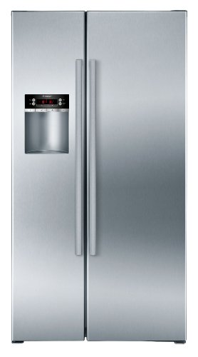 Bosch KAD62V75 Side by Side / A++ / K&uuml;hlen: 385 L / Gefrieren: 177 L / Edelstahl / No Frost / Trinkwasser-Dispenser