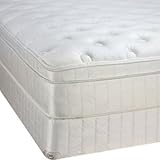 Full XL Serta Pure Response Lavish Latex Euro Top Mattress Set