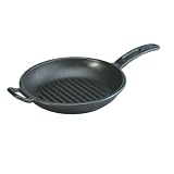 Review Lodge P10GR3 / Lodge Pro-Logic Pre-Seasoned Cast Iron 10-Inch Round Grill Pan