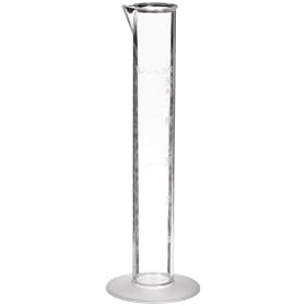 Nalgene Economy Graduated Cylinder, Polymethylpentene (PMP), 50mL