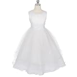 White Flower Girl Dress or Communion Dress (Size Toddler to 16)