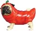 Pugnacious Pepper Pug Figurine