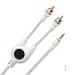 Apple AirPort Express Stereo Connection Kit with Monster Cables - Power / audio cable kit - mini-phone stereo 3.5 mm , mini-phone 3.5 mm / TOS Link (M) - RCA, TOS Link (M)
