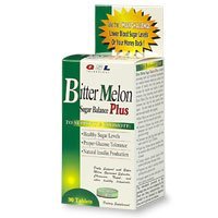 GSL Bitter Melon Sugar Balance Plus, Tablets 90 ea