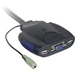 Cables To Go - 52043 - 2-Port VGA and USB Micro KVM with Audio