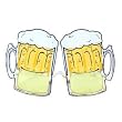 Summer Beer Mug Sunglasses Vacation