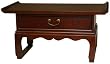 Zen Design Styles - 26" Japanese Design Single Drawer Scholar's Calligraphy Floor Desk