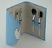 BABY BLUE MAKE-UP BRUSHES SET - BABY BLUE MAKE-UP BRUSHES, SET/5.