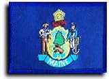 Maine - State Rectangular Patches