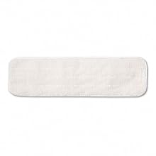 Rubbermaid Commercial FGQ41200 White 19-Inch Hygen Microfiber Single-Sided Room Dust Mop
