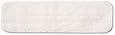 Rubbermaid Commercial Dry Room Pad, Microfiber, 18 Inches Long, White (Q412WH)