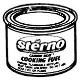 2.6 oz. Sterno - Pack 3 40004 by Schultz