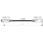 #5: CANARE XLRケーブル(10m) EC10