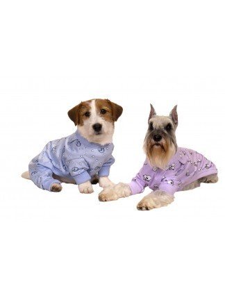 BLUE - X-SMALL - Sweet Dreams K-9 Pajamas