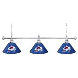 NHL Colorado Avalanche 60" Three Shade Billiard Lamp