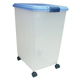 Iris MP-12-BLU Airtight Pet Food Container, Blue, 60 Quarts