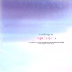 Andre Gagnon Impressions cd cover
