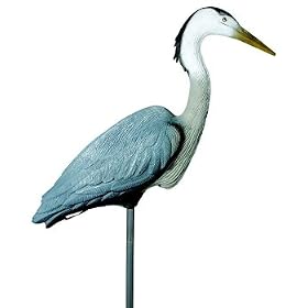 Great Blue Heron Decoy by Ornamates