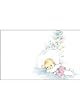 50 Memo/Enclosure/Floral/Gift Cards - Plain - Baby (MC2007)