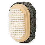 Earth Therapeutics Pumice Brush, Natural Sierra, 1 brush (Pack of 4)