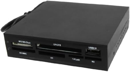 Black Internal MS CF CFII SC XD T-Flash M2 Card Reader Writer