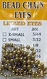 Bead Chain Eyes Size/Color: 5/32 Gold