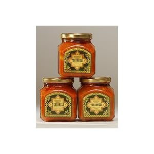 Moroccan Tcharmela Marinated Green OLives 3 Jars by Mustapha's Moroccan