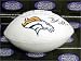 Brandon Marshall autographed Denver Broncos football