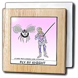 Fly By Knight - 6 Inch Tile Napkin Holder