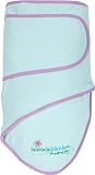 Miracle Blanket – Special Edition Mint with Purple Trim Swaddle Blanket