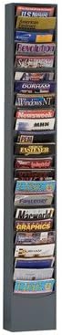 Prime Cold 23 Pocket Rolled Con-Tur Vertical Rack Color: Gray