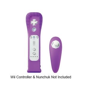 Wii Remote Nunchuck Sleeves - Purple