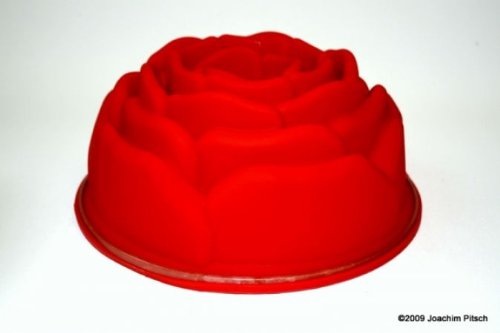 Silikonbackform Gugelhupf Rose