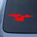 Search : ENTERPRISE 2 - Star Trek - Vinyl Decal Sticker #A1395 | Vinyl Color: Red
