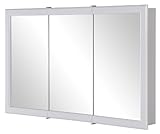 IMAGE OF Aspen Tri View Medicine Cabinet in Snow White Width: 36