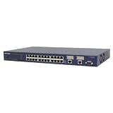 NETGEAR FSM726 24 Port Managed Switch with Gigabit Ports (10 100) by 