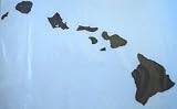 Hawaiian Islands Black Hawaii Sticker Decal