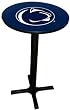 Penn State Nittany Lions Pub Table with Black Commercial Base