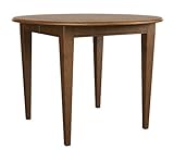 Color Cuisine Round Oval Table w/ 36 Contemporary Legs Honey Finish - Broyh ....