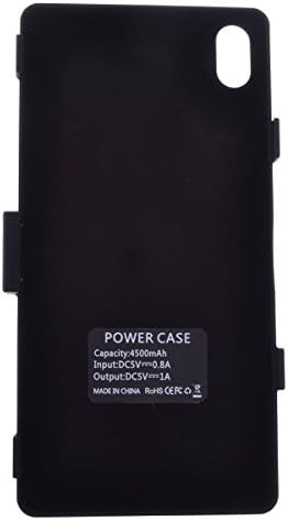Furivy 4500mAh External Battery Backup Battery Charger Case Cover for Sony Xperia Z2 Black