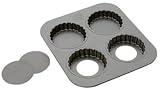 Amco 4 Cup Tartlet Pan, each 3.5 x .9 by Amco