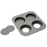 Amco 4 Cup Tartlet Pan, each 3.5 x .9 by Amco
