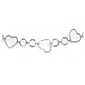 Modish Hollow Heart Belly Chain