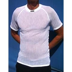 Sportunterhemd Funktions-T-Shirt Brynje wei� Gr. L