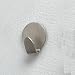  : Brushed Nickel 5 MAGNETIC CLIP hooks hanger bathroom